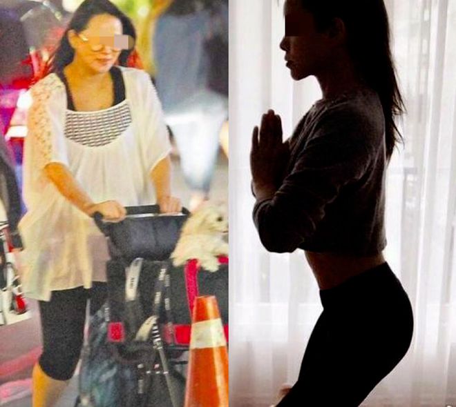 减肥健身照片_减肥健身美女照片_明星健身减肥图
